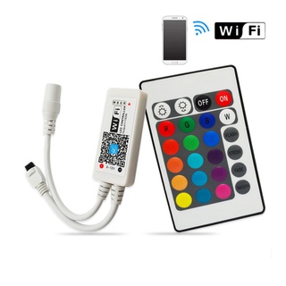 Magic Home ตัวควบคุมแถบไฟ LED DC5V 12V 24V บลูทูธ WiFi RGB RGBW IR RF สําหรับ 5050 WS2811 WS2812B Pixel