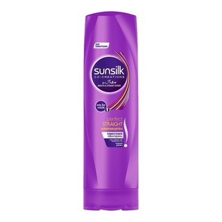 SUNSILK ซันซิล ครีมบำรุงผมสีม่วง สูตรผมตรงสวยสมบูรณ์แบบ 320 มล.