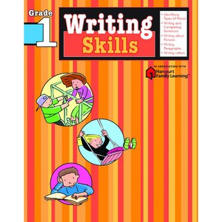 Writing Skills: Grade 1 (Flash Kids Harcourt Family Learning)หนังสือภาษาอังกฤษ การเรียนภาษาอังกฤษสำหรับเด็ก