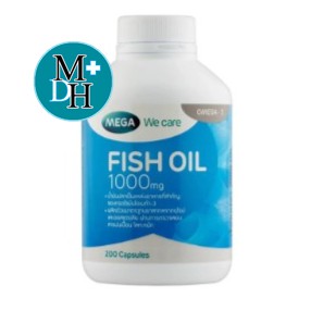 Mega We Care Fish Oil 1000mg 200เม็ด 02021