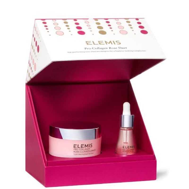 พร้อมส่ง ???? Elemis ProCollagen Rose Cleansing Balm 100g + Rose