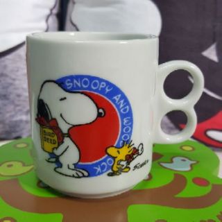 แก้วมัค snoopy peanuts แท้