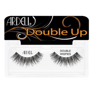 ของแท้! Ardell ขนตาสายฝอ - Double Up Double Wispies อาเดล ดับเบิ้ล อัพ ดับเบิ้ล วิสพีส์ แลช  - 1 คู่