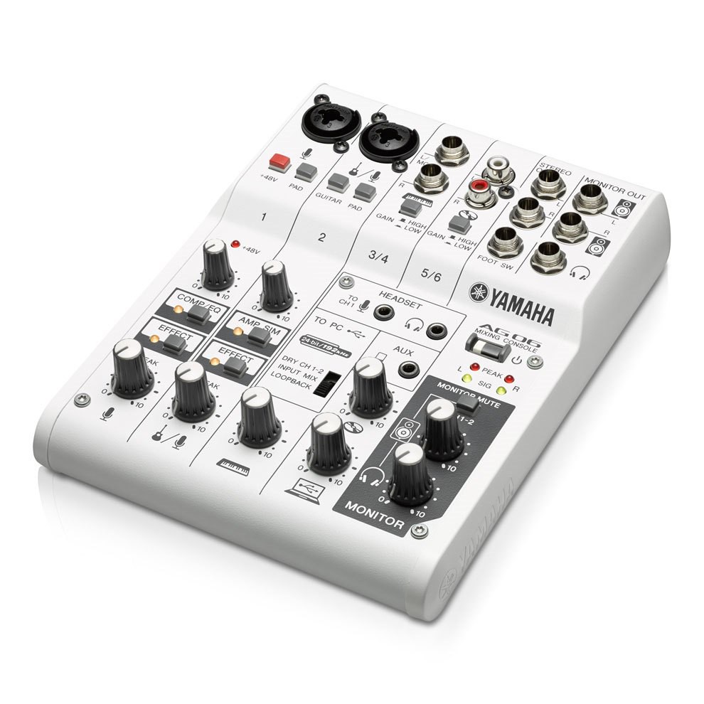 [ส่งด่วนทันที] Yamaha AG06 / AG06 MK2 รุ่นใหม่ มิกเซอร์ ออดิโอ อินเตอร์เฟส Live Stream, Home Studio, Interface ราคา ถูกที่สุด ดีลบีเคเค แกลเลอรีภาพที่ 2