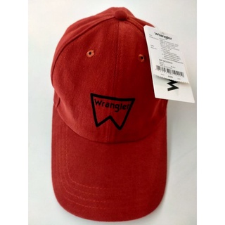 หมวกผู้ชาย🧢 Wrangler แท้ 💯 รุ่น WR S1C02103 สีส้มแดง CASUAL รับเทรนปี 2023 🎁