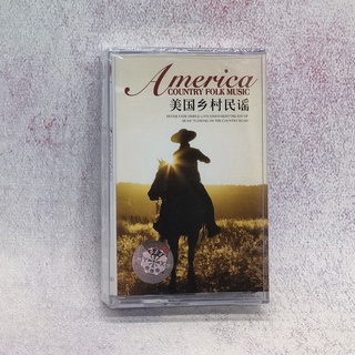 Cassette English songs American country folk songs European and American classic old songs Cassette brand new unopened