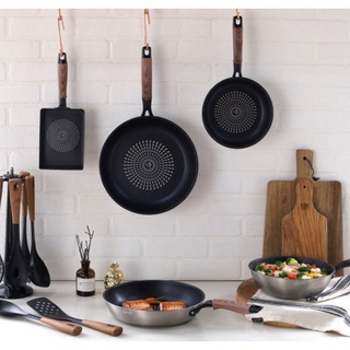 [ฝรั่งเศส] Shizell Elegance IH Frying Pan /Wok Pan/ Eggroll Pan Non-Stick Induction Cookware