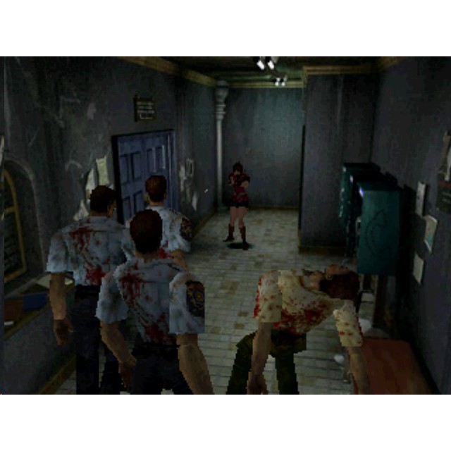 แผ่นเกมส์ PS1 : Resident Evil 2 (เล่นกับเครื่อง PS2 ได้)(อ่านง่าย)(ยอดนิยม)