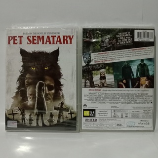 Media Play Pet Sematary (2019) / กลับจากป่าช้า (DVD) /S52709D