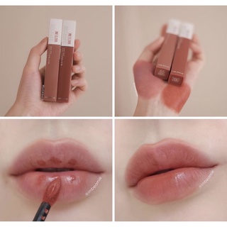 Maybelline Superstay Matte Ink วันนี้เอาสองสีโปรดมาทาคู่ คือสวยขึ้นมาก ยืนหนึ่งเรื่องไม่ติดแมส