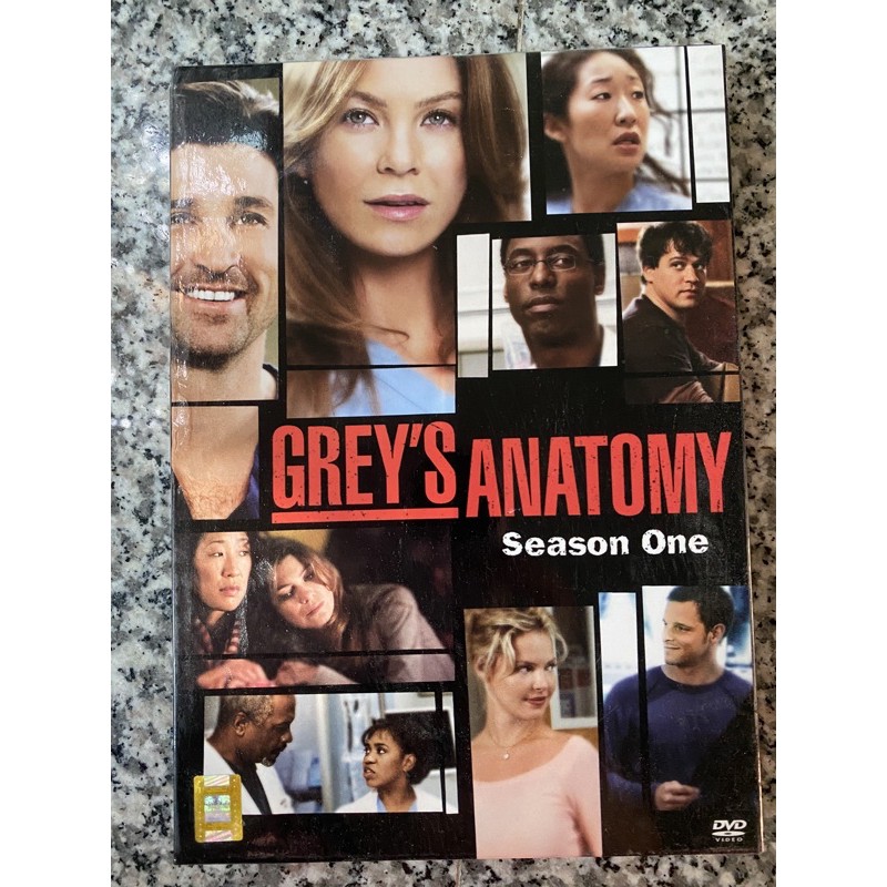 DVD Grey’s anatomy season one
