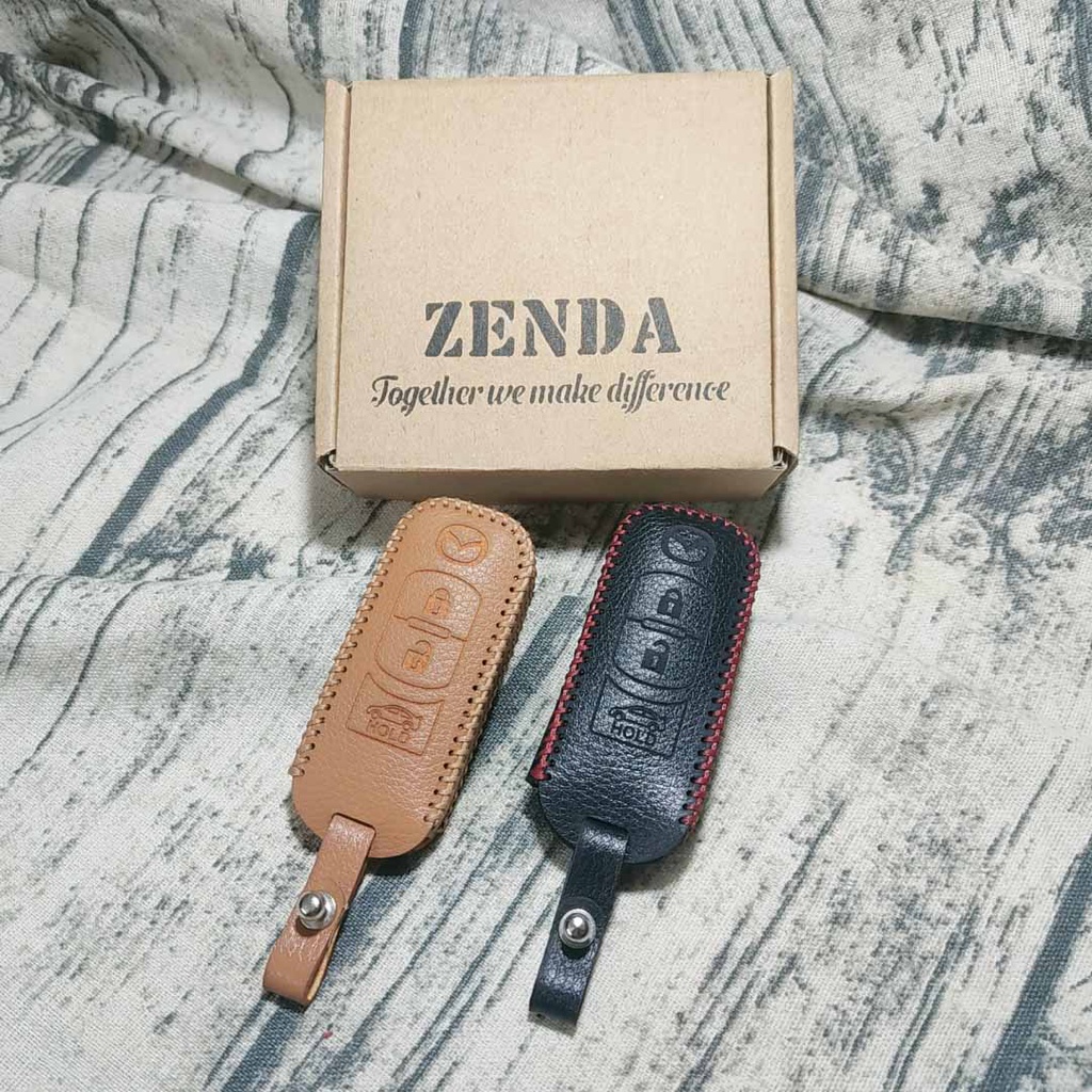 เคสกุญแจหนัง 3 ปุ่มรถยนต์ Mazda (Mazda 3 - Mazda 6 - Mazda CX-5)