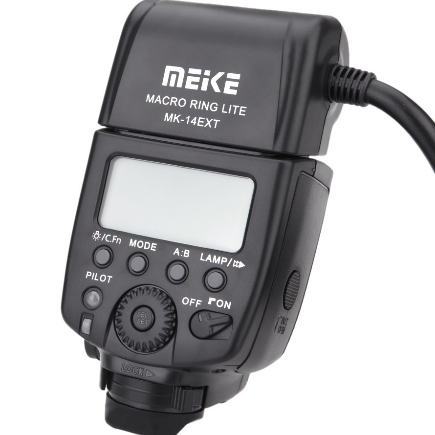 Meike MK-14EXT TTL  Macro Ring Flash  ในชุดแถม Adapter Ring Lens หน้า 52-77mm. รับประกัน1ปี