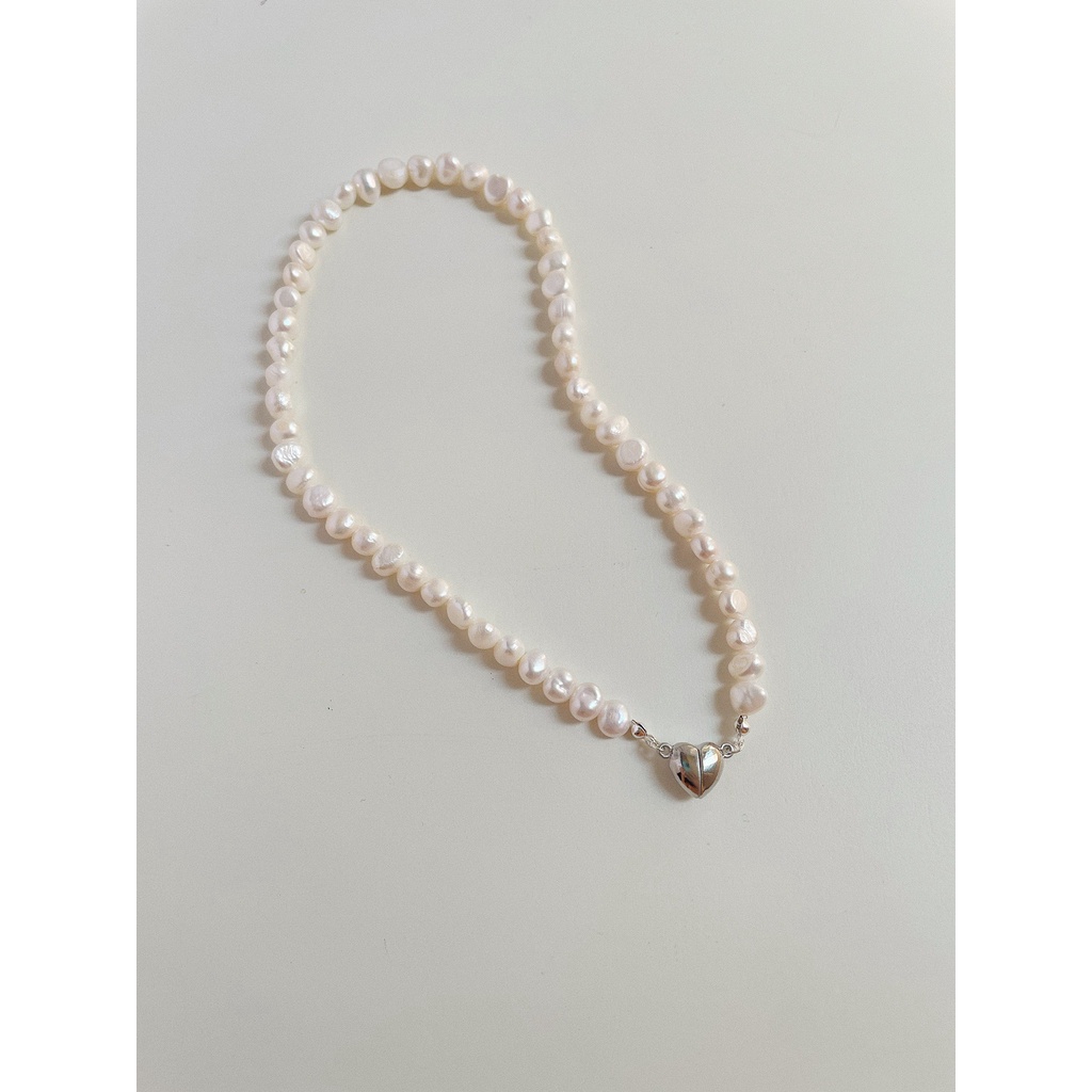 ชุดสร้อยคอและสร้อยข้อมือชาร์มหัวใจ |Daisy.accessory.hn|