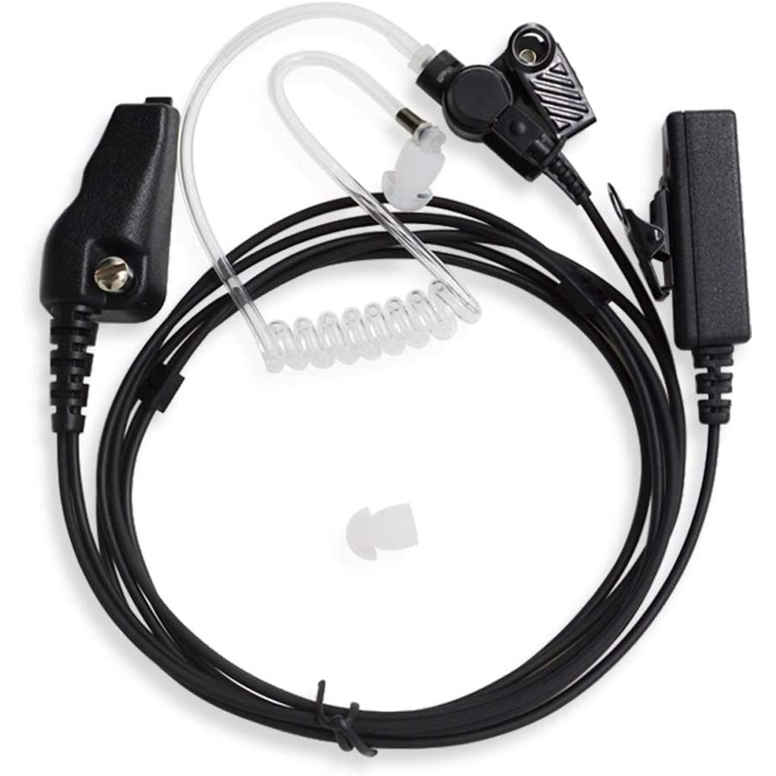 หูฟังและไมโครโฟน เข้ากันได้กับ Kenwood Multi-Pin, NEXEDGE P25 NX-205 NX-210 NX-300 NX-305 NX-5200 NX-5300 TK-280 TK-380 TK-3180 TK-5220