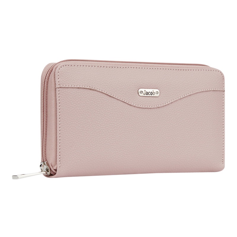 Jacob International กระเป๋าสตางค์ผู้หญิง V32149 (ชมพู,น้ำตาล,แดง,เขียว,เทา) - รูปที่ 2