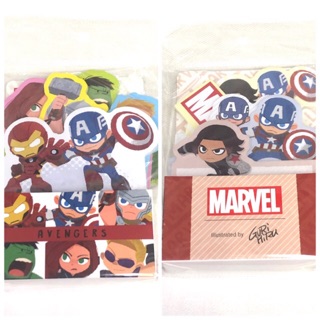 ชุดกระดาษโน๊ต ลาย Marvels (Memo Set ~ Marvels)