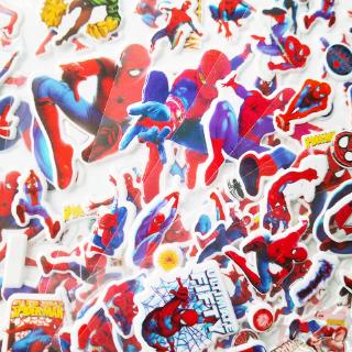 ▶ Spider-Man DIY Toys สติ๊กเกอร์ ◀ 1 Sheet / 5 Sheets Cartoon 3D DIY Educational สติ๊กเกอร์ Reward Bubble สติ๊กเกอร์