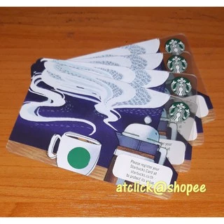 Starbucks Card มูลค่า 100 และ 500 บาท