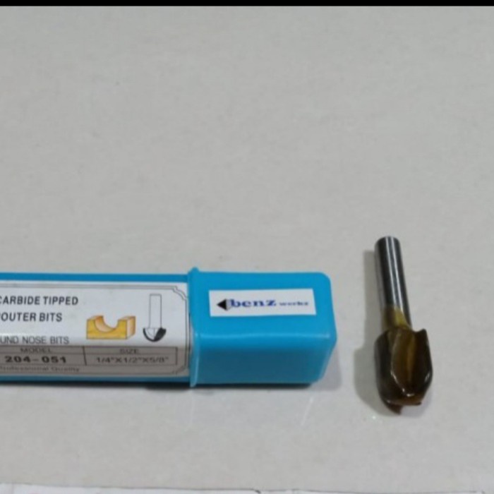 MATA Provil Router Bit Profile ดอกจมูกกลม 1/4 x 1/2 x 5/8 นิ้ว mc
