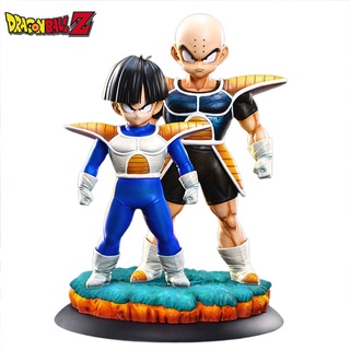 โมเดลฟิกเกอร์ PVC รูปปั้นอนิเมะ Dragon Ball Z Kuririn Gohan DBZ Namek Warriors ขนาด 24 ซม. ของขวัญ ของเล่นสะสม สําหรับเด็ก