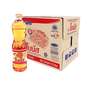 โบนัส น้ำมันปาล์ม 1 ลิตร x 12 ขวด Bonus 1 liter of palm oil x 12 bottles