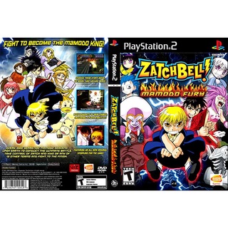 แผ่นเกมส์ PS2 Zatch Bell Mamodo Fury   คุณภาพ ส่งไว (DVD)