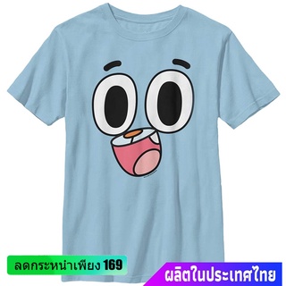 เสื้อยืดแขนสั้น Fifth Sun Boys The Amazing World Of Gumball Gumball Face Costume T-Shirt The Amazing World of Gumball P