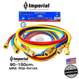 IMPERIAL Charging Hose สายชาร์จน้ำยา รุ่น 213-215MRS" 90cm.-150cm" R32,R410A  Made in USA.