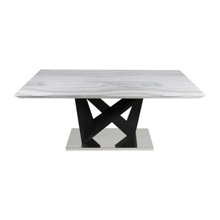 Dining table DINING TABLE FURDINI MORITZ F1016 WHITE Dining room furniture Home &amp; Furniture โต๊ะทานข้าว โต๊ะอาหาร FURDIN