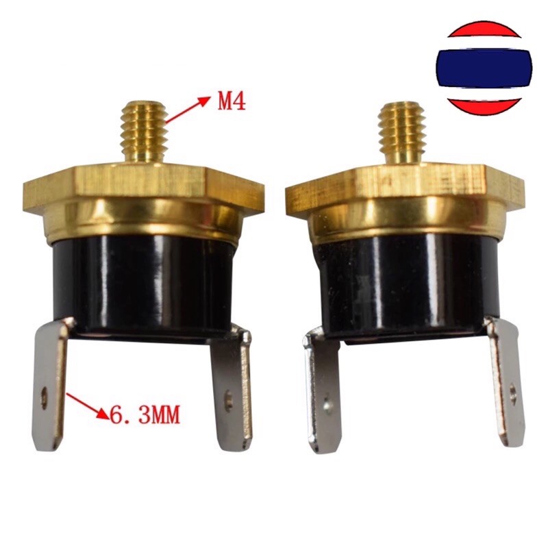 KSD301 M4 เทอร์โมสตัท Bimetal Thermostat Bimetallic 40C 50C 65C 70C 75C 80C 90C 100C 120C 130C 150C