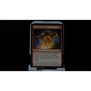 Magic The Gathering Innistrad Midnight Hunt Common Cards Burn The Accursed