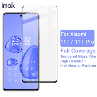 Original Imak Xiaomi Mi 11T Pro Tempered Glass Xiomi Mi11T Full Glue Cover Screen Protector Film