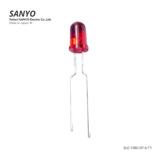 LED ขนาด 5m สีแดง แบรนด์ Sanyo Japan 🇯🇵 ( จำนวน 10ชิ้น ) *ส่งจากไทย