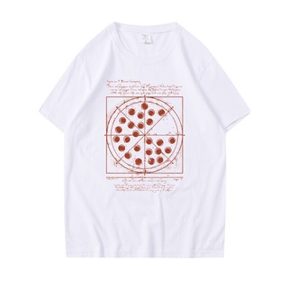 vitruvian pizza เสื้อยืด tom holland สไตล์เดียวกัน unisex ผ้าฝ้ายเสื้อยืดลำลองแฟชั่น streetwear