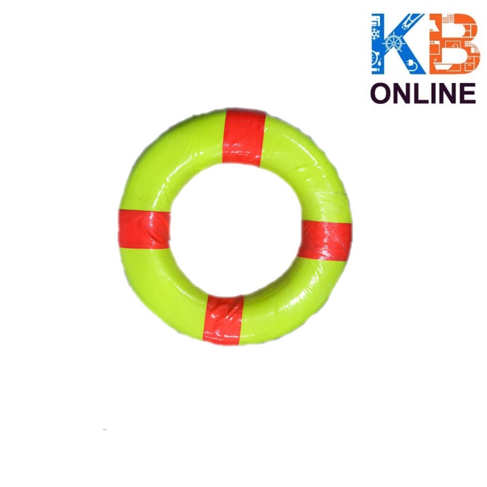 ห่วงโฟมชูชีพมาตรฐาน SOLAS 24" สีเขียว/สีส้ม Lifebuoy Ring License 24 "in Green / orange