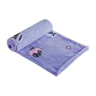 ผ้าห่ม RELAX 50x60 นิ้ว สีม่วง ฺBlanket