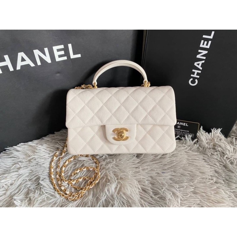 🚩 New Chanel mini8 with handle holo31