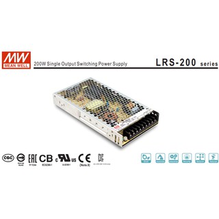 Meanwell LRS-200-12 หม้อแปลง power supply มีมอก. รับประกัน3ปี