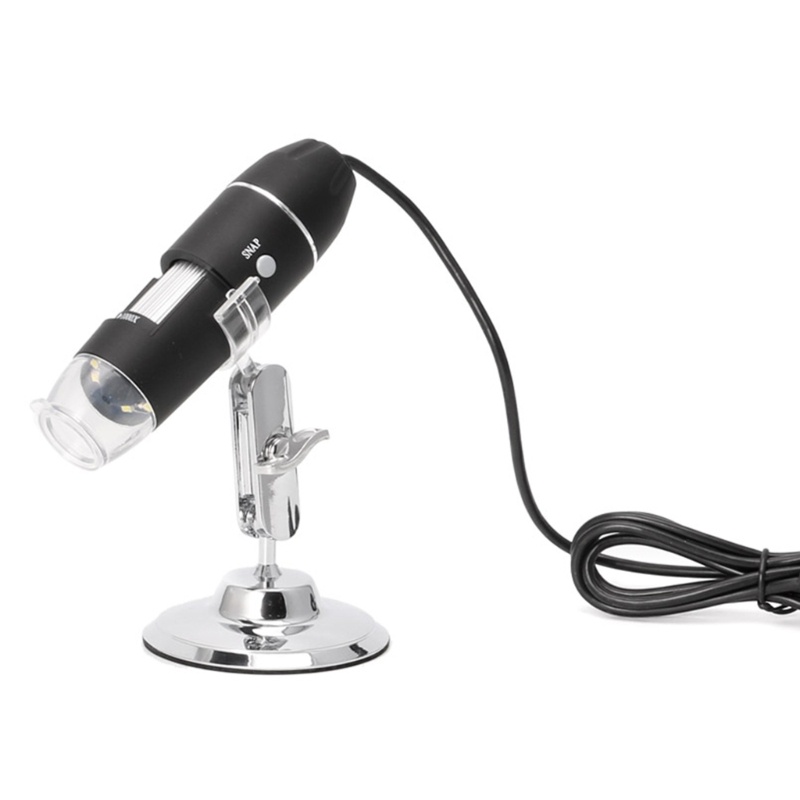 Timi 1600X ขยาย Endoscope กล้องจุลทรรศน์ USB กล้องกล้องจุลทรรศน์ดิจิตอลขาตั้ง