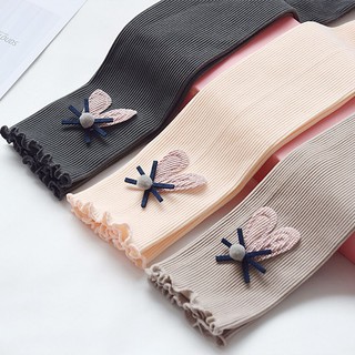 เลคกิ้งเด็กหญิง ผ้าฝ้าย เด็กอายุ 2-10 ขวบ คละสี สินค้าพร้อมส่ง