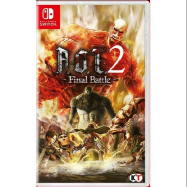 (มือ 1) Nintendo Switch : Attack On Titan 2 : Final Battle (Z.2)(Eng)
