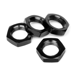 HPI 67492 17mm Wheel Nut (Black/4pcs) (HPI VORZA)