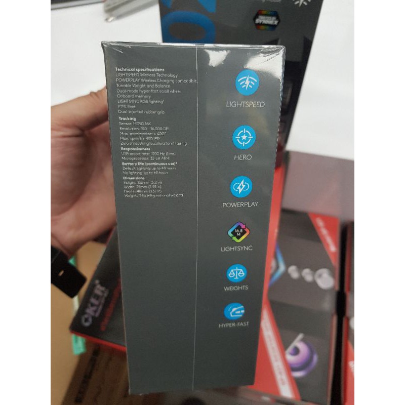 LOGITECH GAMING MOUSE G502 WIRELESS LIGHTSPEED เม้าส์สำหรับเล่นเกม #8