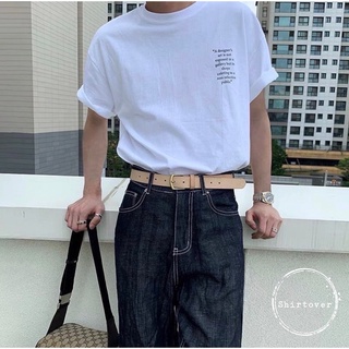 เสื้อยืด oversize ผ้า cotton