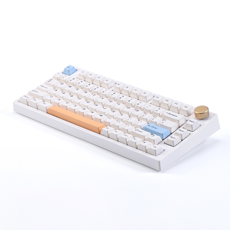 Keydous Nj80 Hotswap Rgb ชุดแป้นพิมพ์ไร้สายบลูทูธ 2.4G Diy Nj 80 ...