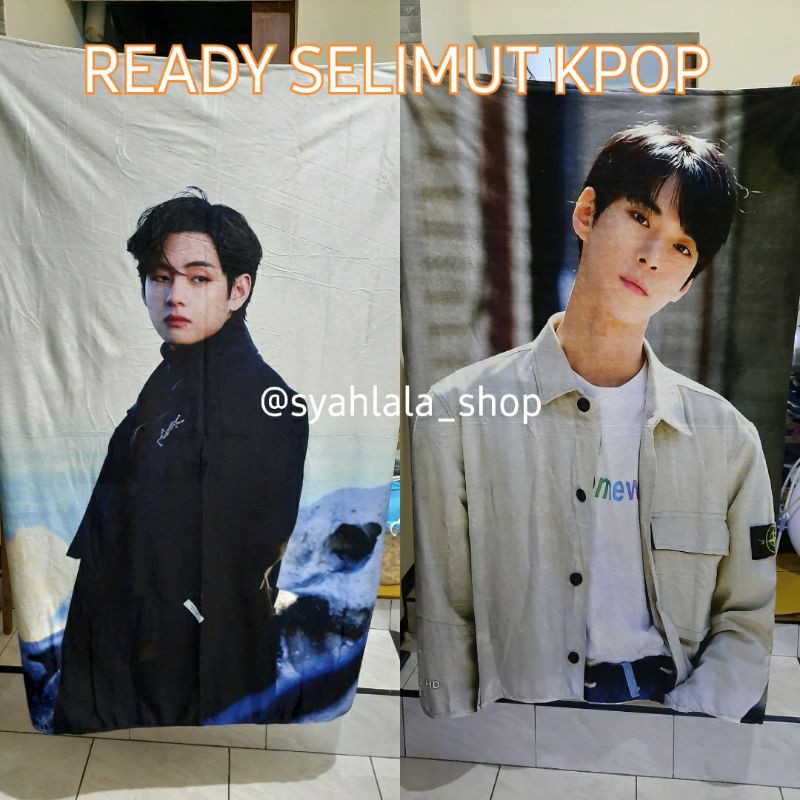 [READY] KPOP BLANKETS BTS BLANKETS CUSTOM KPOP BLANKETS