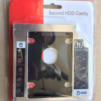 HDD Caddy รุ่น หนา 9.5mm SATA - SATA คือช่อง DVD เป็น sata