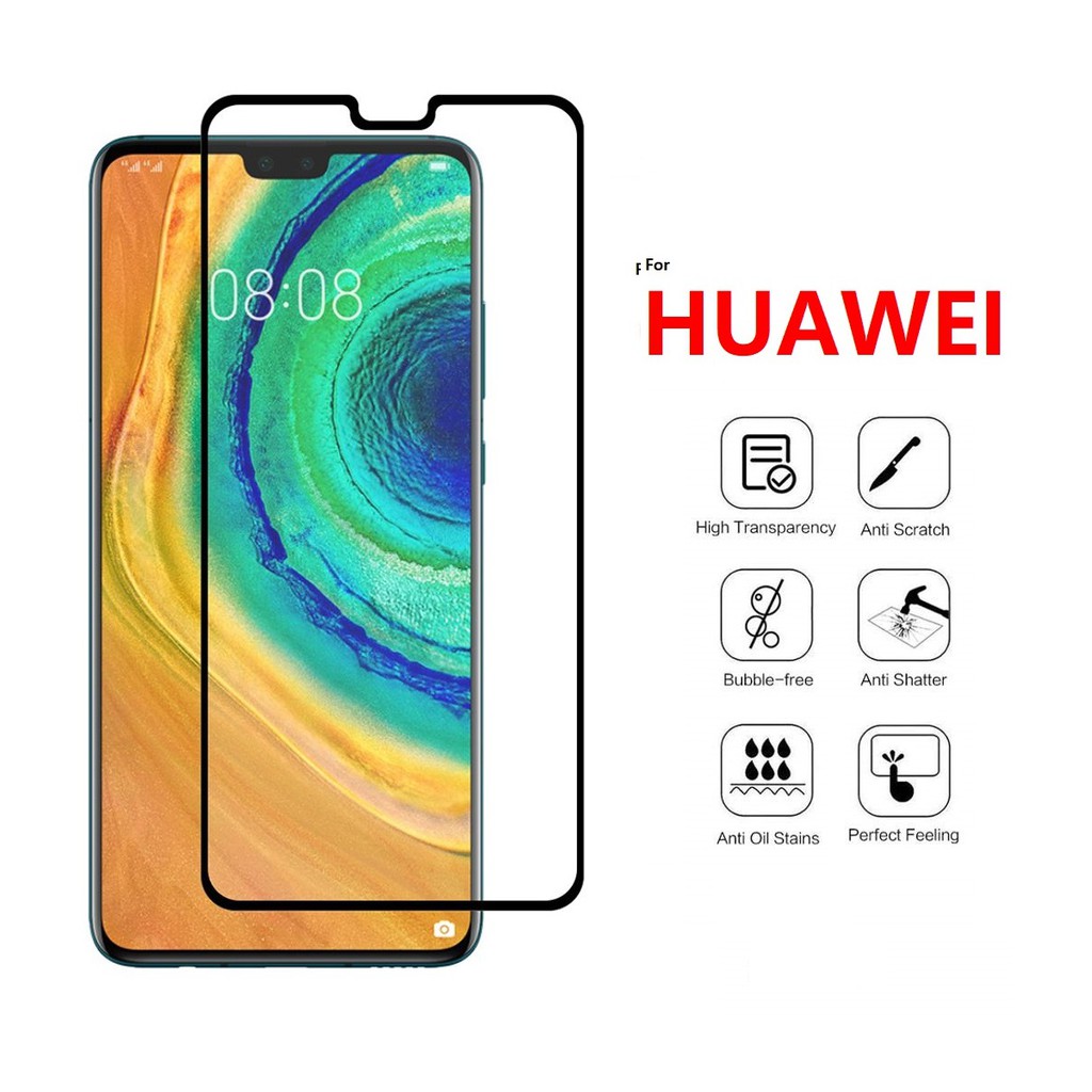 HUAWEI P40 P30 P20 PRO P20 MATE 30 MATE 20 MATE 10 MATE 10 PRO 5D FULL HD CLEAR TEMPERED GLASS SCREE
