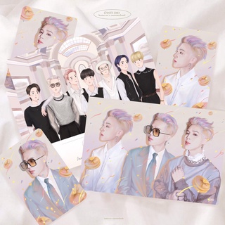 Postcard / Photocard | Butter JM BTS by 479studio